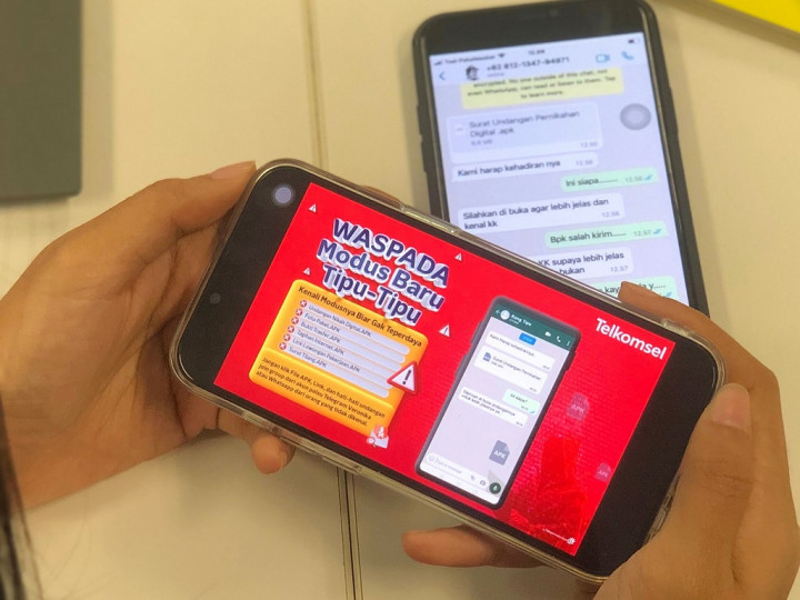 Telkomsel Imbau Pelanggan Waspada Kejahatan Modus Permintaan Download File .APK