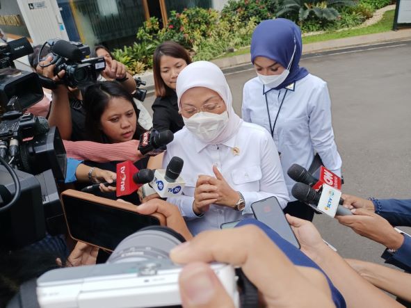 Menteri Ketanagakerjaan (Menaker) Ida Fauziyah. Medcom.id/Kautsar