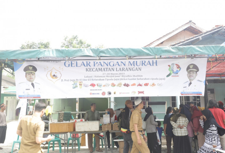 Kota Tangerang Gelar Pangan Murah Antisipasi Kenaikan Harga Kebutuhan Pokok