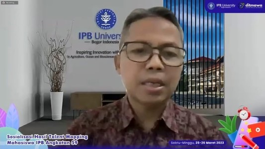Wakil Rektor IPB University bidang Pendidikan dan Kemahasiswaan, Deni Noviana. DOK IPB