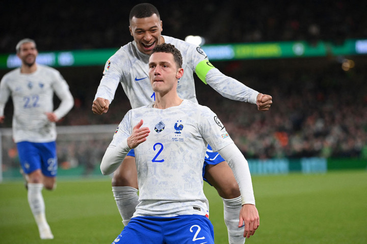 Prancis Tekuk Irlandia 1-0 Lewat Gol Tunggal Benjamin Pavard