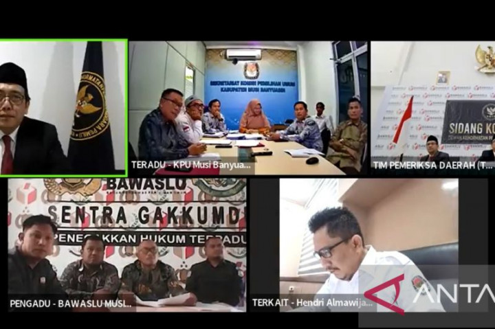 Diduga Langgar Kode Etik, Ketua dan Anggota KPU Muba Disidang DKPP
