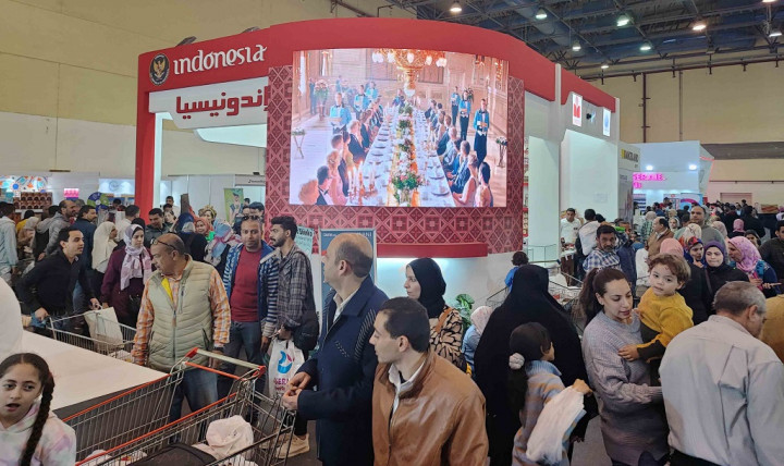 Paviliun Indonesia Meriahkan Pameran Cairo Supermarket Expo 2023