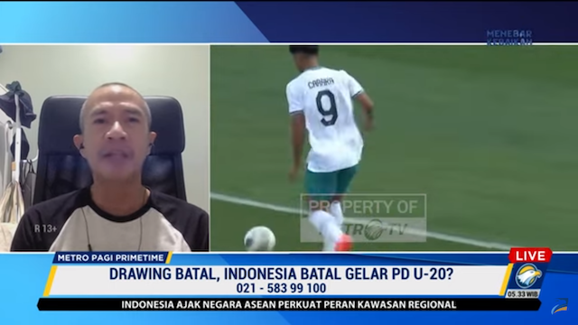 Drawing Batal, Pengamat: Optimis Indonesia Masih Berpeluang Menjadi Tuan Rumah Piala Dunia U-20