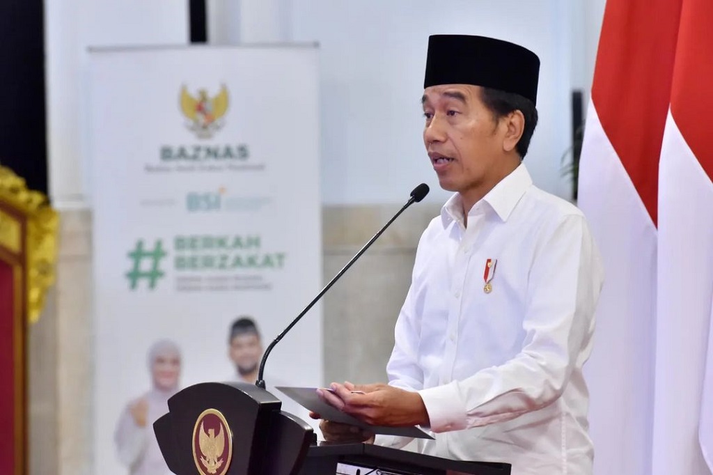 Presiden dan Jajaran Kabinet Bayar Zakat Lewat Baznas
