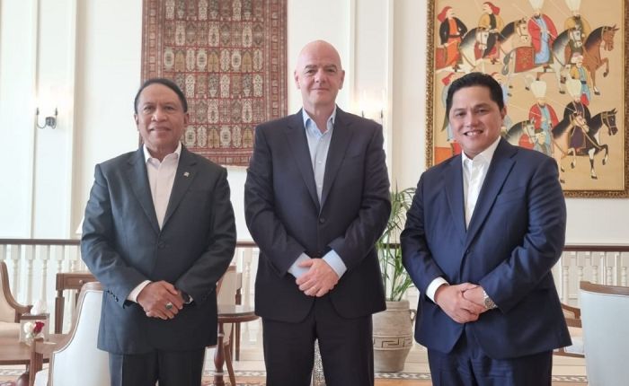 Erick Thohir Terbang ke Doha Temui FIFA Selasa Malam