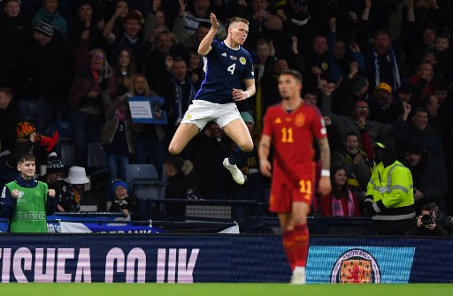McTominay Persembahkan Kemenangan Langka Skotlandia atas Spanyol