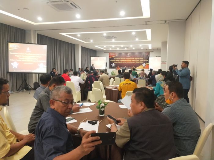 Sosialisasi KPU Kota Tasikmalaya. (MI/Kristiadi)