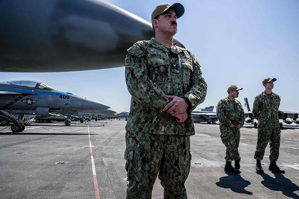 Gawat! Sikapi Uji Coba Rudal Korut, Kapal Induk AS Masuki Korsel