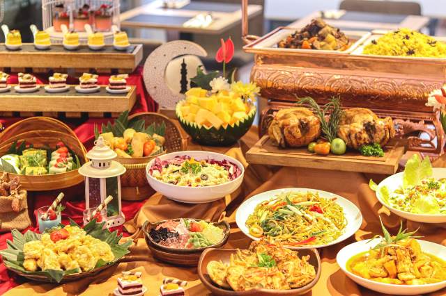 Saatnya kini kamu menikmati berbuka puasa prasmanan di Harris Hotel Kelapa Gading. (Foto: Dok. Medcom.id/Yurike Budiman)