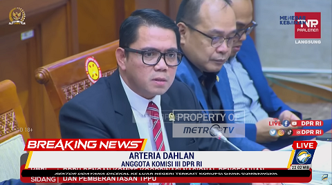 Jawab Lagi Gertakan Mahfud, Arteria: Saya Tidak Takut