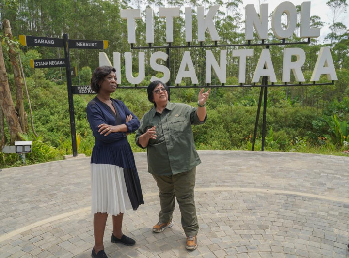 Kunjungi IKN, Menteri LH Republik Kongo Kagum Kerja Nyata Indonesia