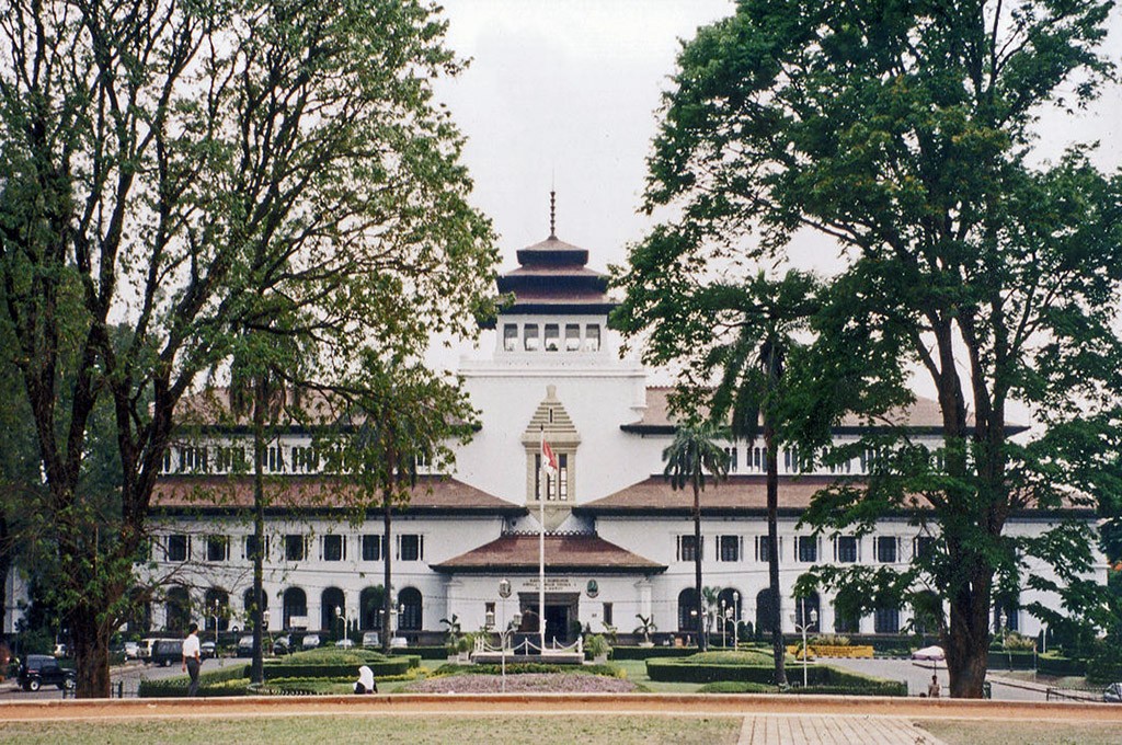 Ilustrasi Gedung Sate. Medcom.id/Jaenal Mutakin