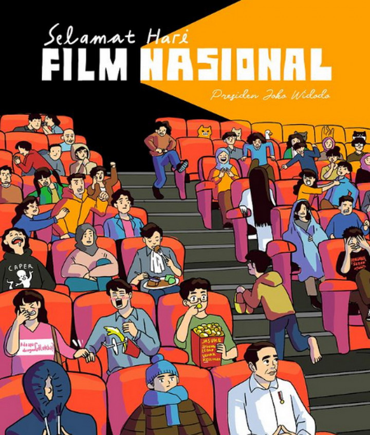 Hari Film Nasional, Jokowi Ingatkan Pentingnya Karya yang Menumbuhkan Heroisme