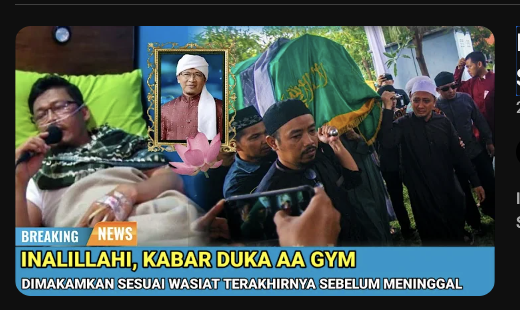 [Cek Fakta] Aa Gym Dikabarkan Meninggal Dunia? Cek Faktanya Dulu