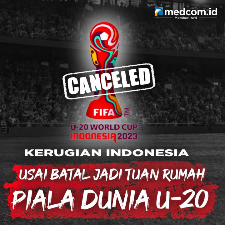 Kerugian Indonesia Usai Batal Jadi Tuan Rumah Piala Dunia U-20