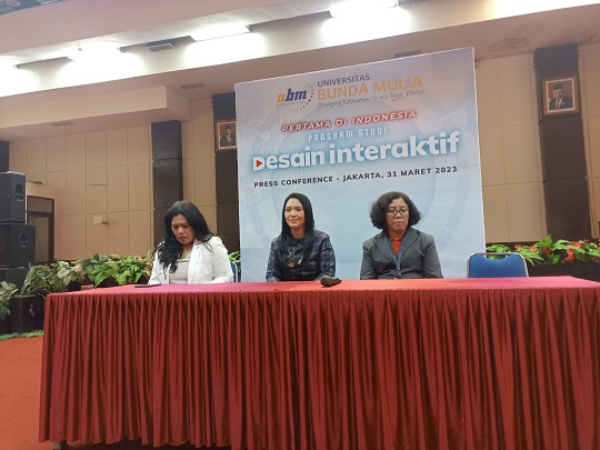 Universitas Bunda Mulia Luncurkan Prodi Desain Interaktif, Pertama di Indonesia