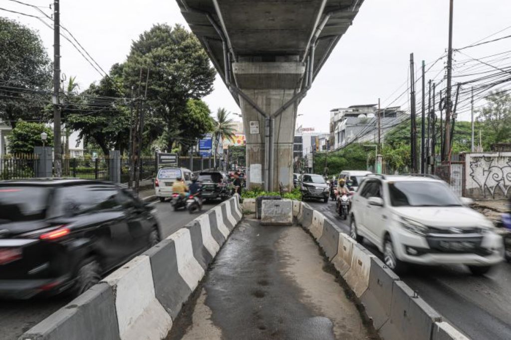 Sempat Ditutup, U-Turn di Jalan Antasari Kembali Dibuka