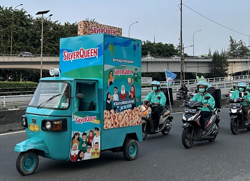 Bajaj #SeruMaksimal on The Road, SilverQueen. (Foto: Dok. Istimewa)