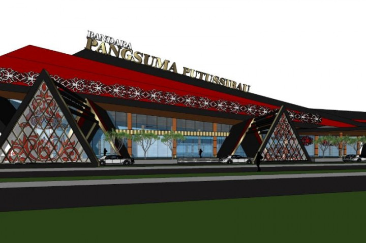 Terminal Bandara Pangsuma Kalbar Akan Dibangun Bernuansa Dayak dan Melayu