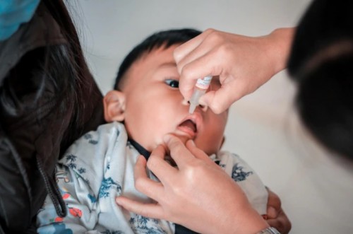 372.766 Balita di Bekasi jadi Sasaran Imunisasi Polio Serentak