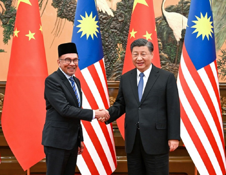 Presiden Tiongkok Xi Jinping Temui PM Malaysia, Apa Saja yang Dibahas?