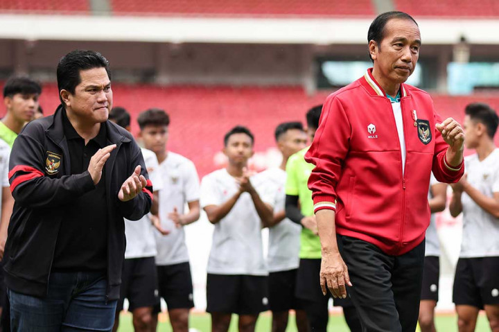 Saat Jokowi Dengar Curhat Penggawa U-20 Usai Batal Berlaga di Piala Dunia
