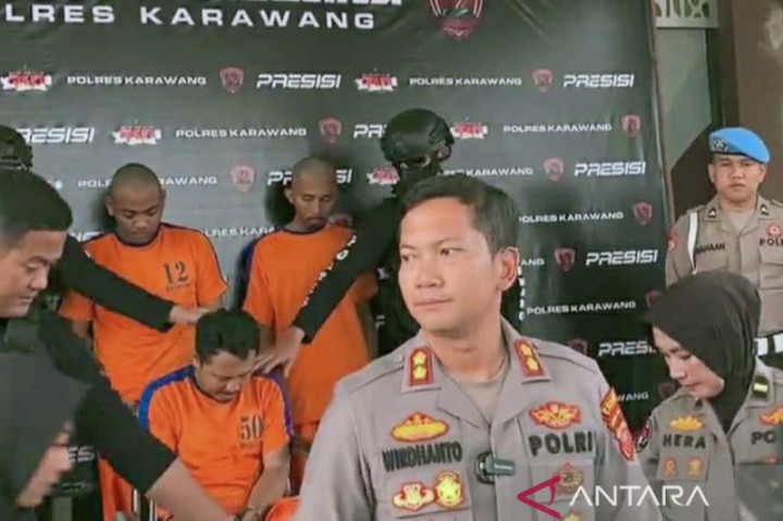 3 Anggota Geng Motor Sadis di Karawang Ditangkap