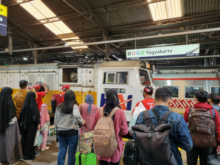 179.633 Tiket Mudik di Daop 6 Yogyakarta Sudah Terjual