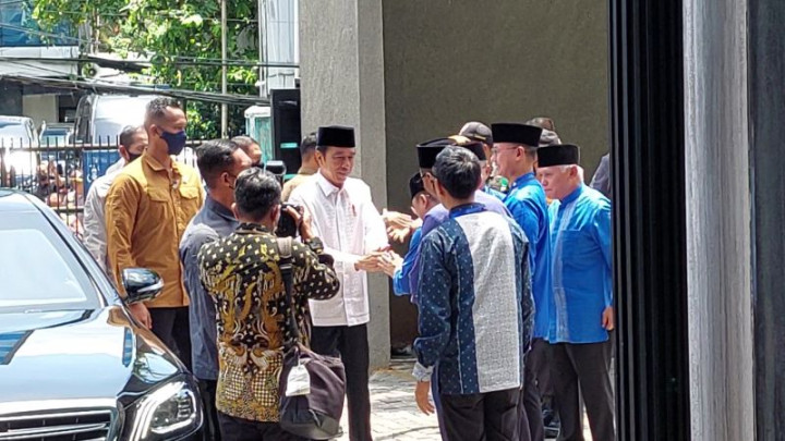 Presiden Jokowi Hadiri Silaturahmi Ramadan PAN Bersama 4 Ketum Parpol