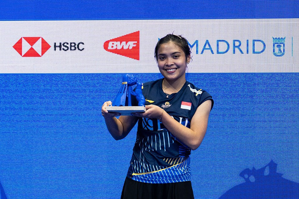 Top! Gregoria Mariska Tunjung Juara Spain Masters
