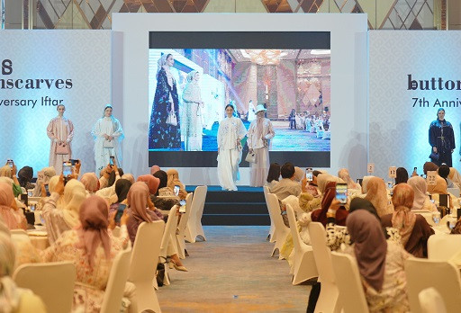 Acara Ulang Tahun Buttonscarves ke-7 di Hotel Intercontinental, Pondok Indah, Jakarta. (Foto: Dok. Istimewa)