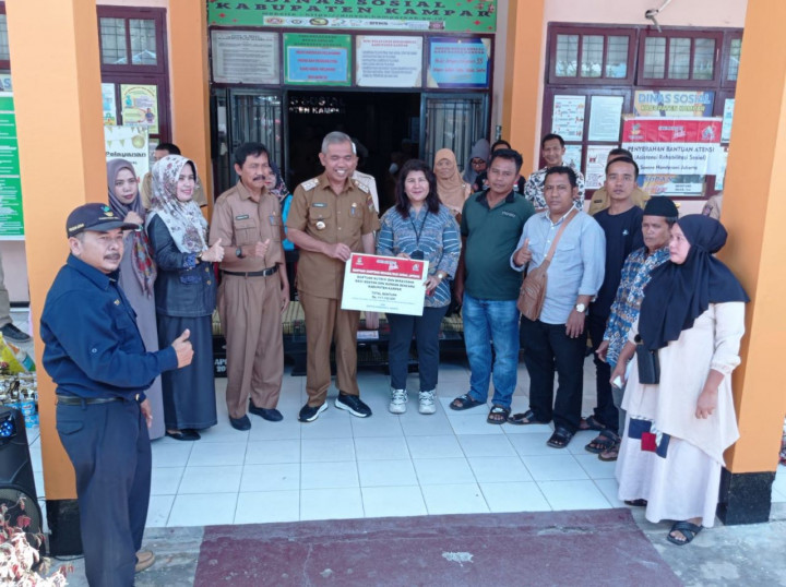 Kemensos Minta Pemkab Kampar Pastikan Bantuan Korban Bencana Berdampak pada Kesejahteraan