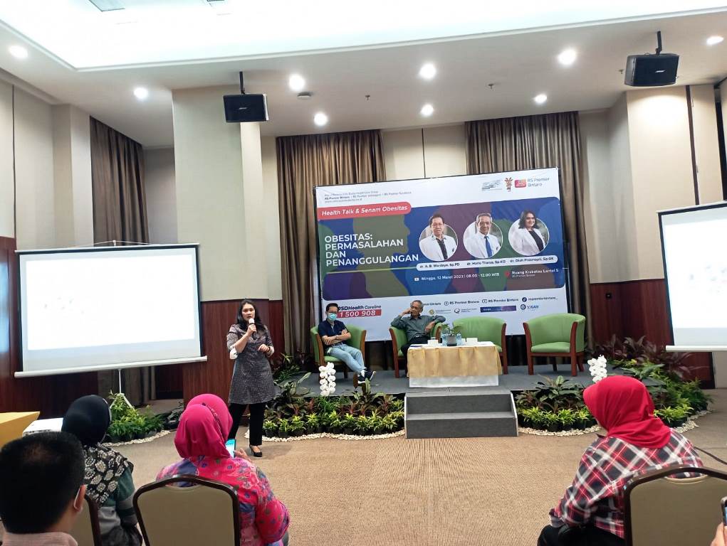 Seminar Obesitas bertemakan Obesitas: Permasalahan dan Penanggulangan. (Foto: Ist)
