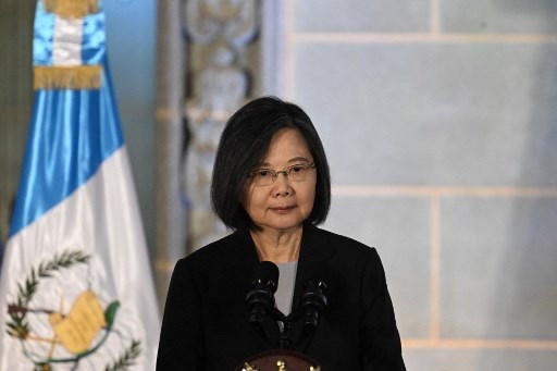 Presiden Taiwan Tsai Ing Wen akan bertemu Ketua DPR AS di California.. Foto: AFP