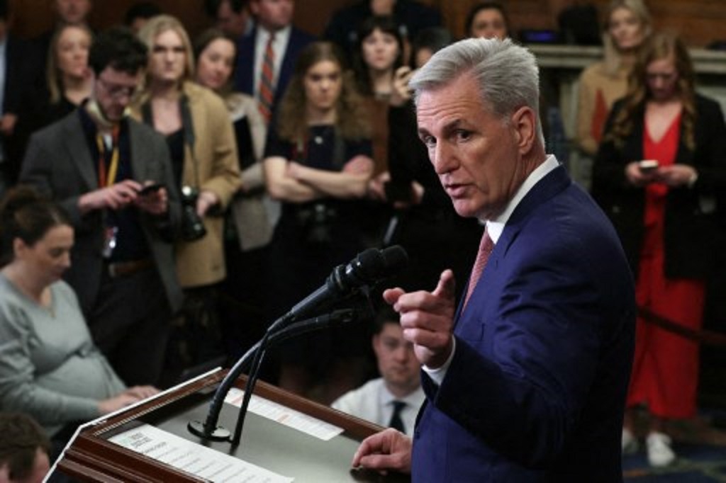 Ketua DPR AS Kevin McCarthy. (ALEX WONG / Getty / AFP)