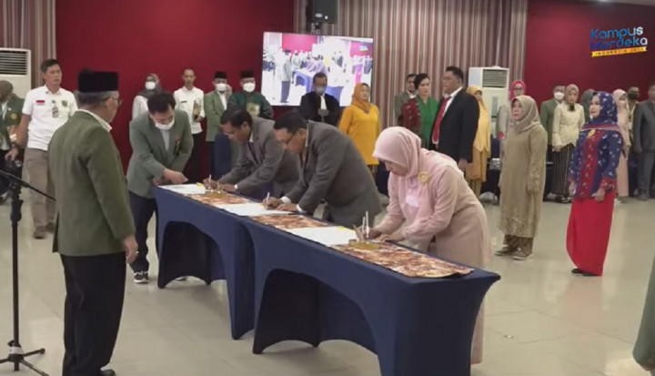 UPNVJ Gelar Pelantikan Serentak Dekan Seluruh Fakultas Periode 2023-2027