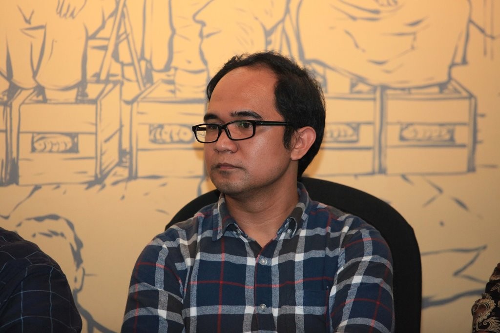 Direktur Eksekutif Pusat Studi Hukum dan Pemerintahan (PUSHAN) Oce Madril (Foto:MI/Rommy Pujianto)