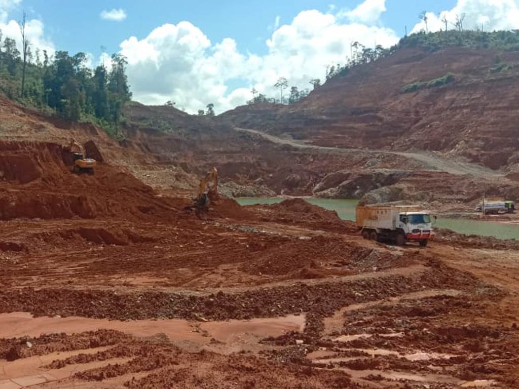 Pertambangan nikel PAM Mineral. Foto Istimewa.