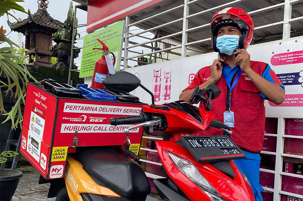 Pertamina siapkan ratusan satgas motor khusus untuk mendukung momentum momen lebaran 2023. Pertamina