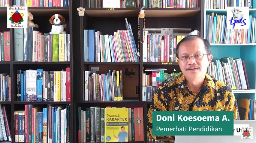 Pengamat pendidikan Doni Koesoema. DOK YouTube