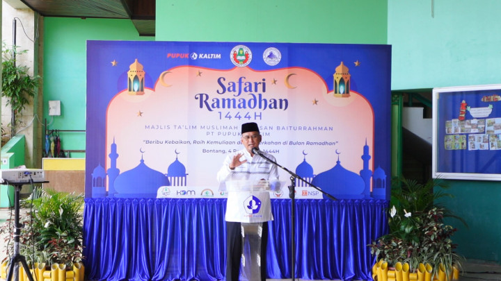 Pupuk Kaltim Salurkan Rp1,05 Miliar, Ini Rinciannya