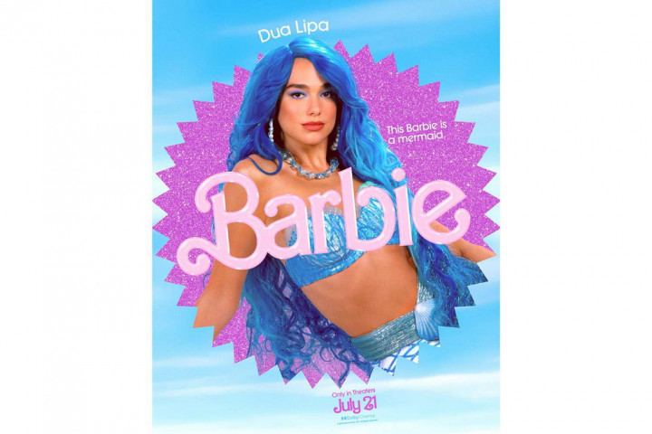 Dua Lipa Perankan Karakter Mermaid di Film Barbie