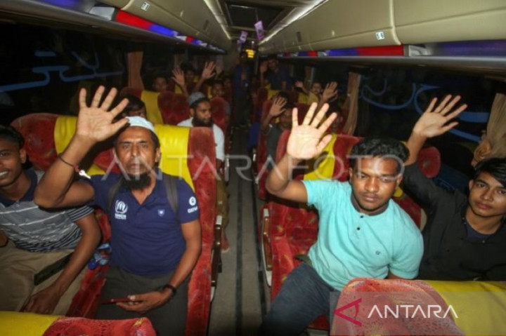 Imigran Rohingya di Aceh Tersisa 307 Orang