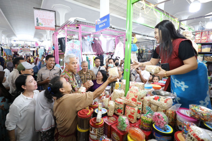 Ganjar: Harga Bahan Pokok Jelang Lebaran Cenderung Stabil