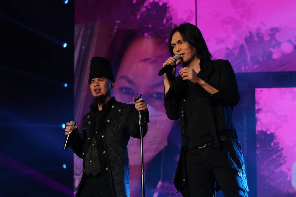 Ahmad Dhani dan Once (Foto: medcom)