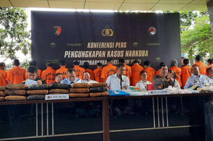 Selama Sebulan, Bareskrim Polri Ungkap 13 Kasus Narkoba
