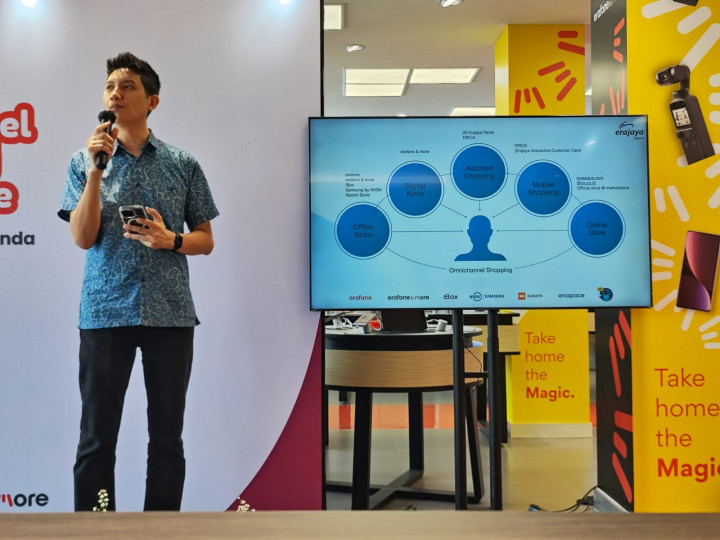 Digital Kiosk dan Assisted Shopping Perkuat Strategi Omnichannel Erajaya