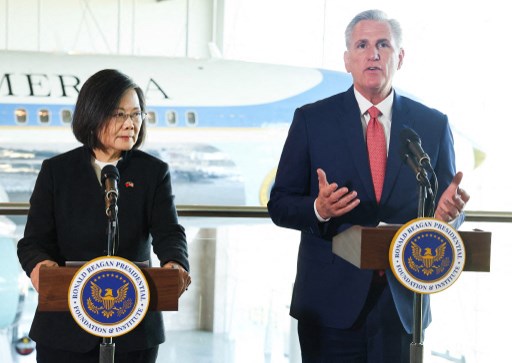 Tiongkok Siapkan Langkah Tegas Usai Pertemuan Presiden Taiwan-Ketua DPR AS