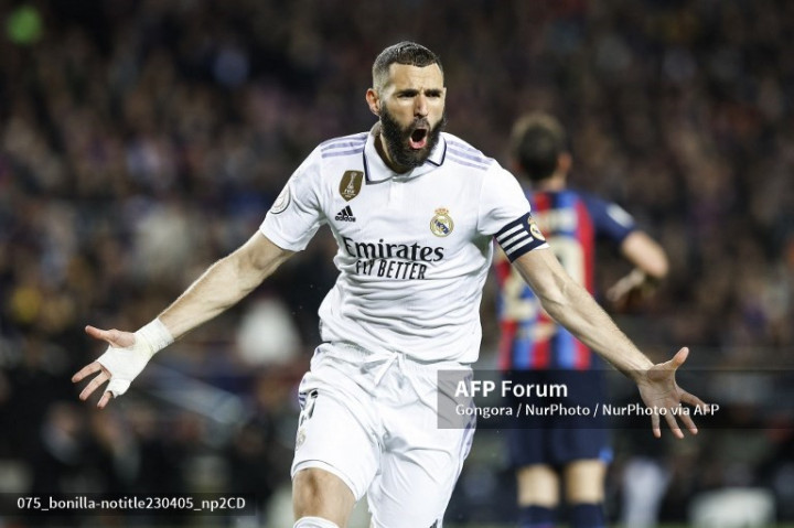 Cetak Hattrick di Nou Camp, Benzema Catatkan Rekor Fenomenal
